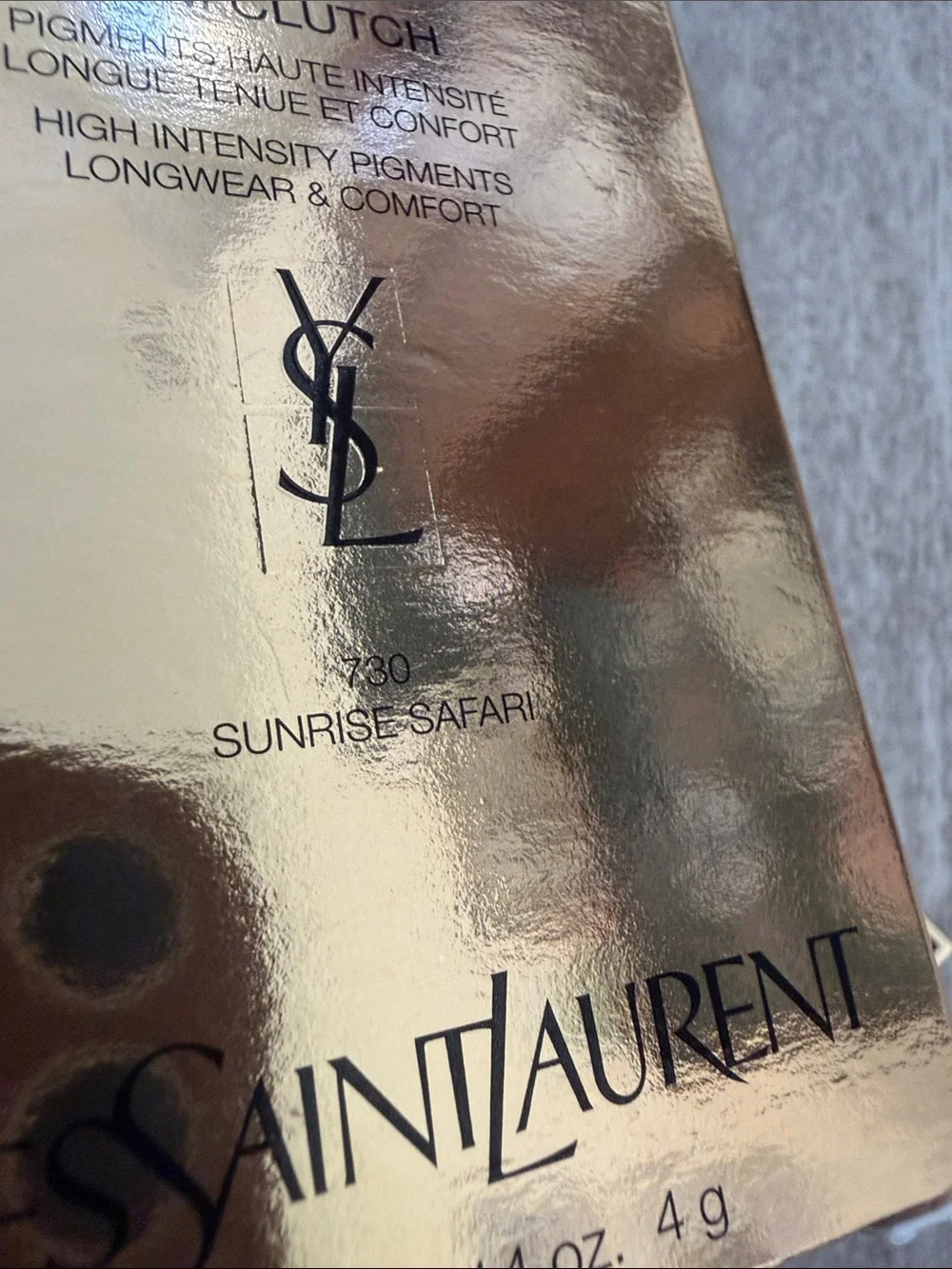 YSL couture mini clutch eyeshadow in sunrise safari $69 retail